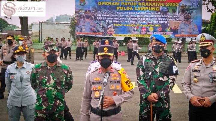 Lengkapi Surat-Surat! Polda Lampung Gelar Operasi Patuh Krakatau, 1146 Petugas Diterjunkan